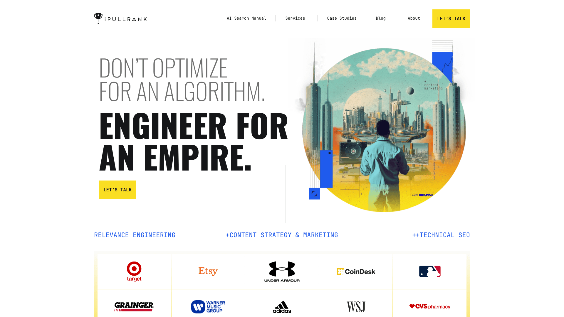 iPullRank homepage screenshot