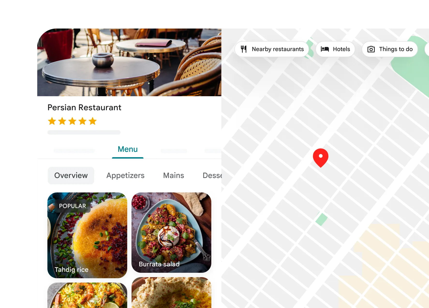 Google Business Profile product interface screenshot