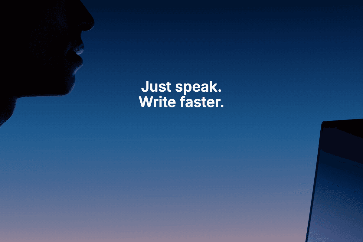 Superwhisper screenshot