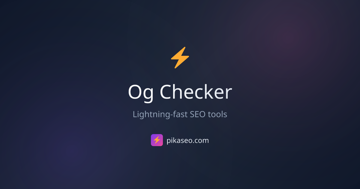 Free Open Graph Checker - Validate OG Tags & Social Media Previews ...